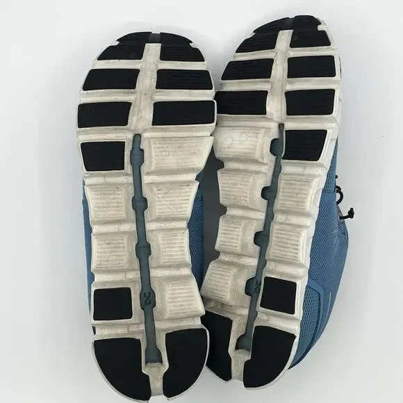 On Cloud 5 Running Shoes Mens Size 12 Niagara Blue Black Sneakers 59.98915 - Picture 8 of 9